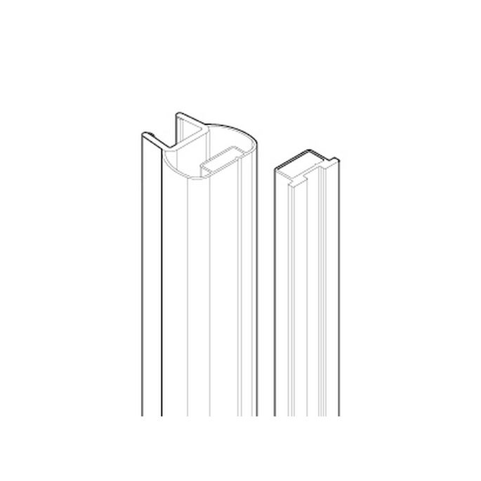 Novellini R10BN1BS1-H set magneetstrippen zwart