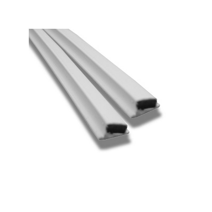 Novellini R10S2P set of magnetic slide-in profiles white