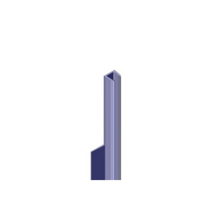 Novellini R50ABERS1-TR verticale afdichtingsstrip deur links transparant