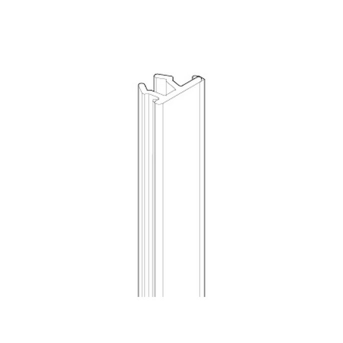 Novellini R50BJ2PH1-TR verticale afdichtingsstrip magneet transparant