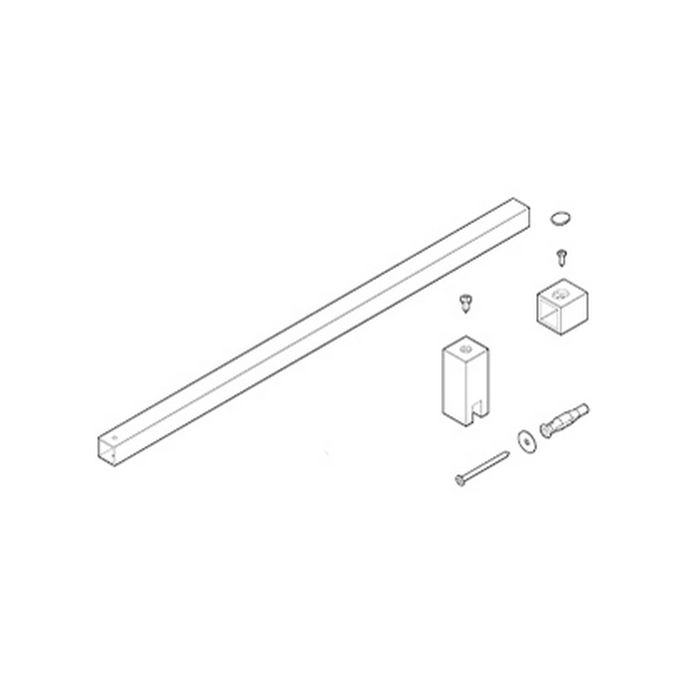 Novellini R80GIANF10-K Wandhalterung 100cm chrom