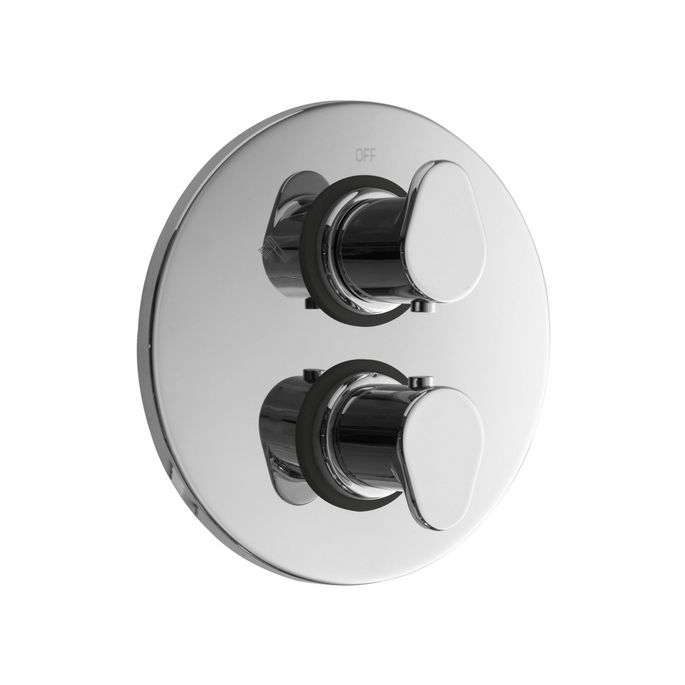 Pure Cinca CN5318 built-in thermostat 3-outlet chrome