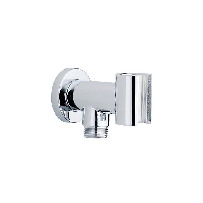 Pure PU5501 wall connection with holder chrome