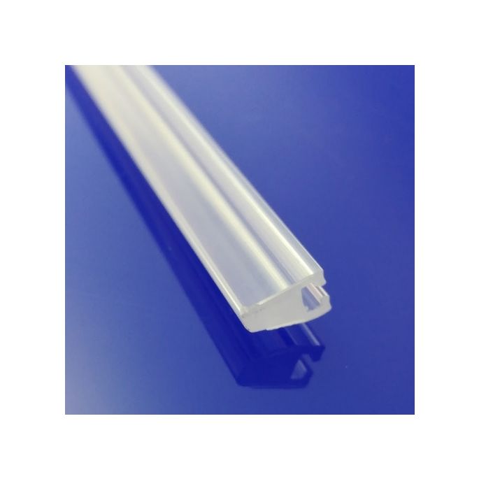 Sealskin Duka 4200-2 Q042K afdichtprofiel 100cm transparant - voor hoekinstap rechter zijde
