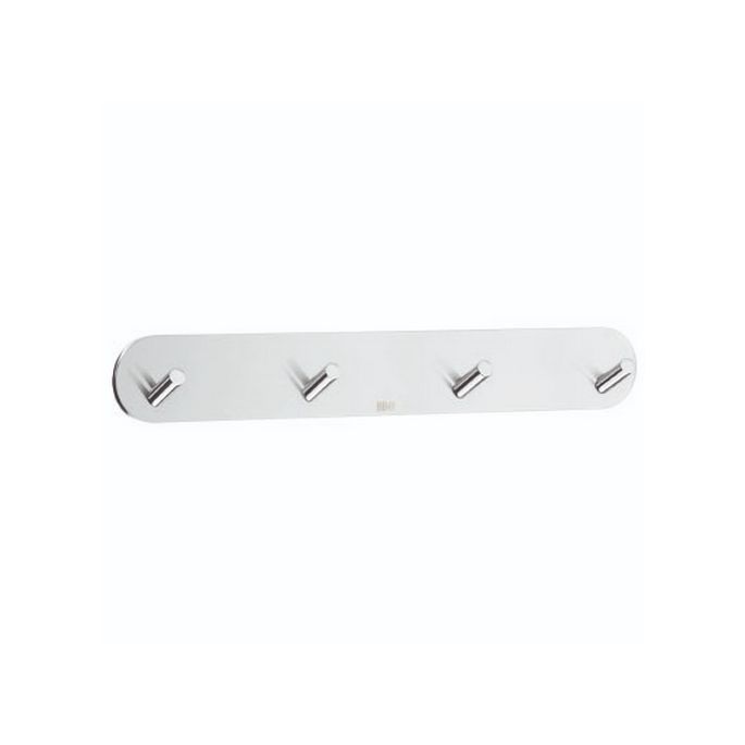 Smedbo Beslagsboden BK1083 design hook rack mini polished stainless steel