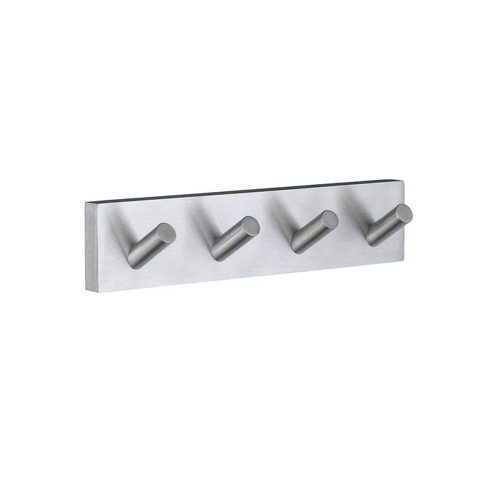 Smedbo House RS359 hakenrek met 4 haken mat chroom