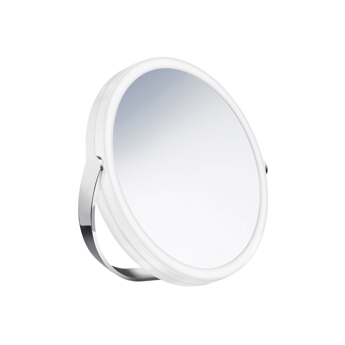Smedbo Outline FK444 travel mirror with led light 1x and 7x chrome