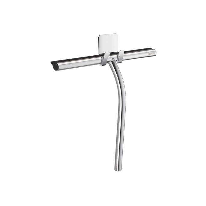 Smedbo Sideline DK2140 shower squeegee with self-adhesive hook chromed stainless steel
