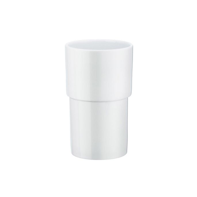 Smedbo XTRA O334 spare toilet brush container porcelain