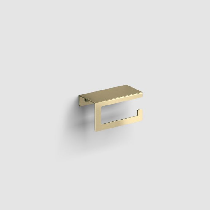 Clou Fold CL/09.04029.82 toiletrolhouder met cover goud geborsteld PVD