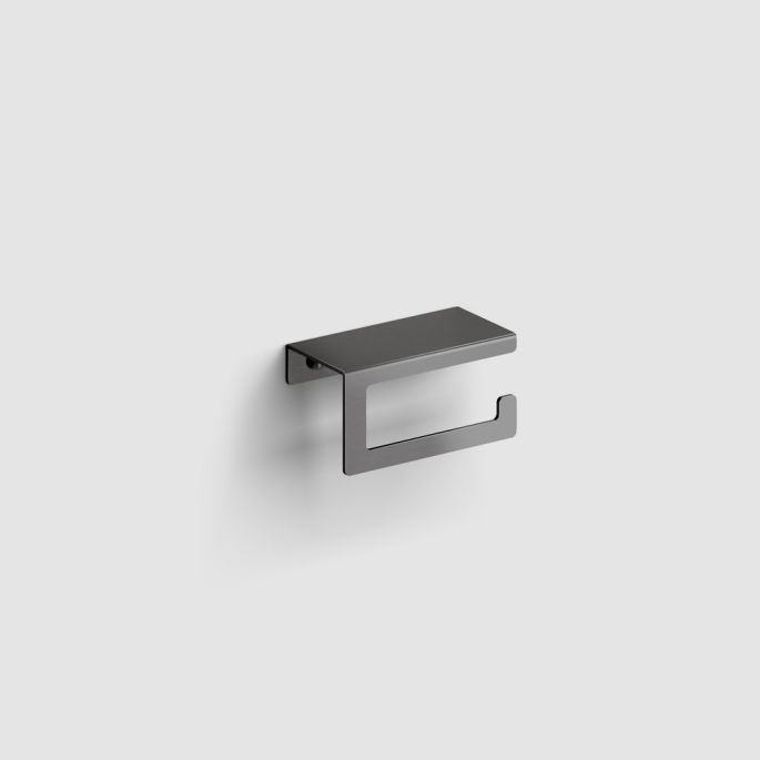 Clou Fold CL/09.04029.84 toiletrolhouder met cover gunmetal geborsteld PVD