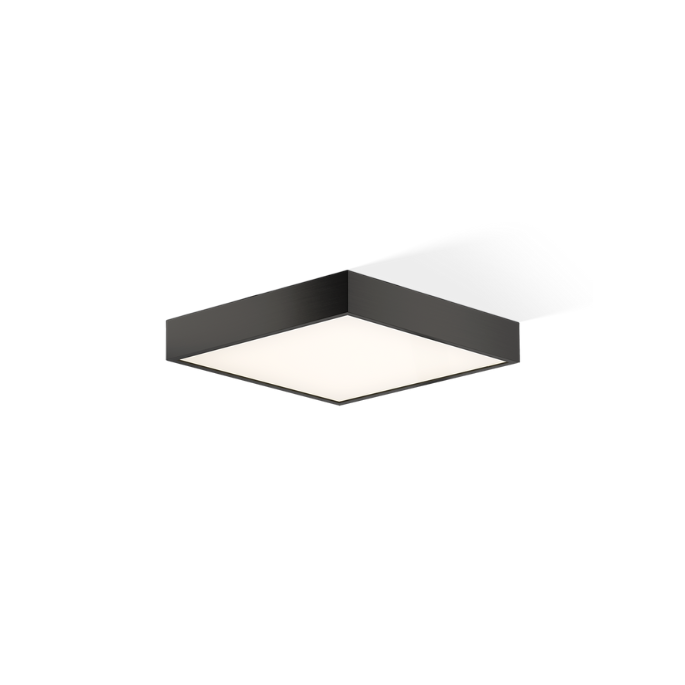 Decor Walther 0218860 CUT 30 N LED wand- plafondlamp 30x30cm mat zwart