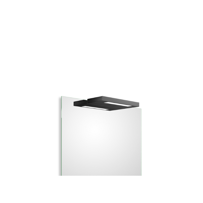 Decor Walther 0419060 SLIM 1-24 N LED spiegellamp 24x10cm mat zwart