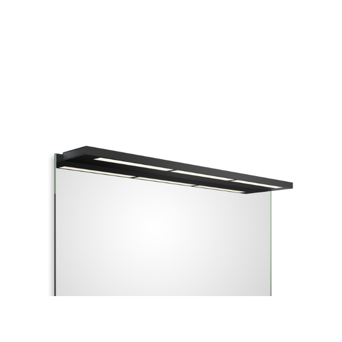 Decor Walther 0419360 SLIM 1-80 N LED-Spiegelleuchte 80x10cm mattschwarz