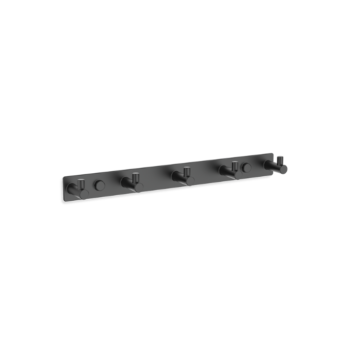 Decor Walther 0530560 BA HAK5 vijfvoudige haak mat zwart