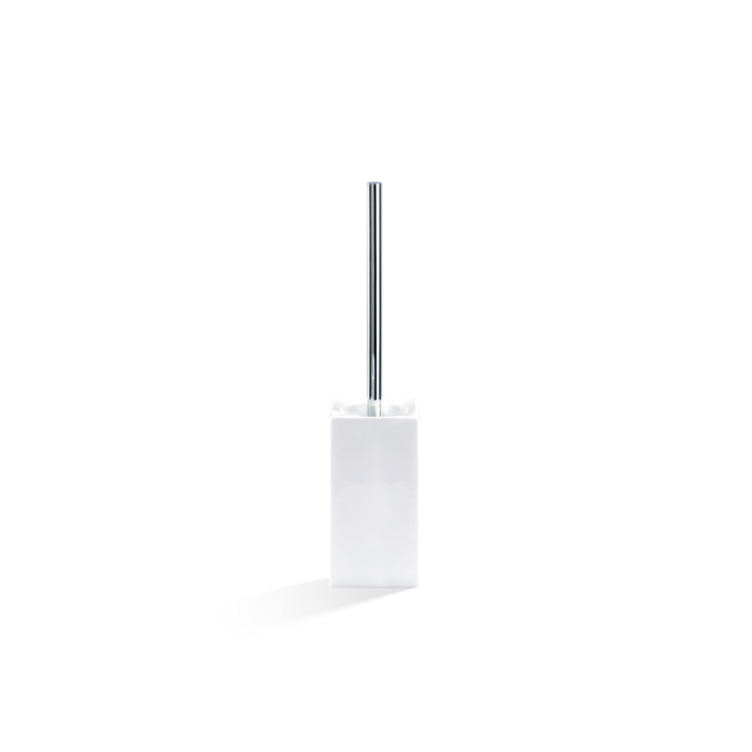 Decor Walther 0805200 DW 6200 toiletborstelgarnituur staand porselein wit/ chroom