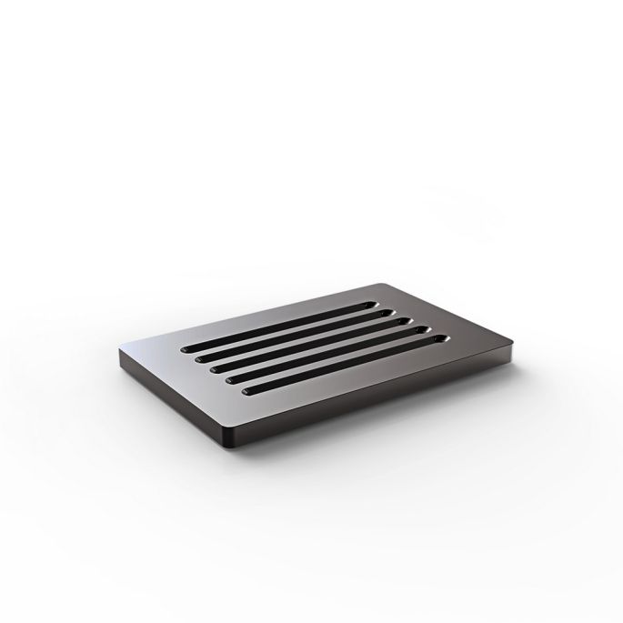 Decor Walther 0859458 DW 900 zeephouder zwart chroom gepolijst PVD