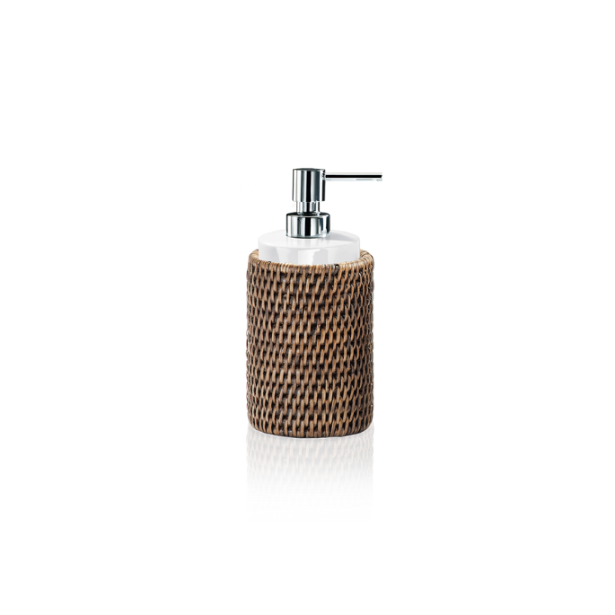 Decor Walther Korb 0939292 Korb SSP 3 Seifenspender Rattan dunkel