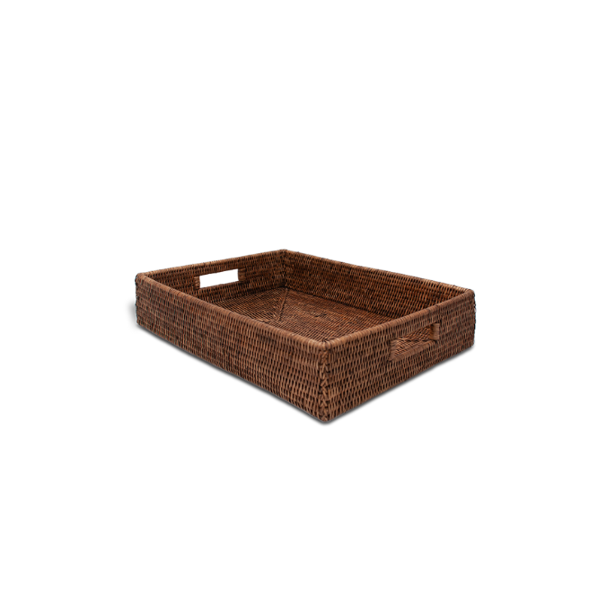 Decor Walther Basket 0939692 Baking set TRAY tray/bowl dark rattan