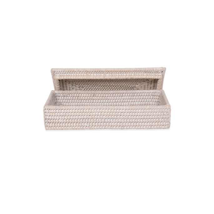 Decor Walther Basket 0941591 Basket BMD multi box met deksel licht rotan