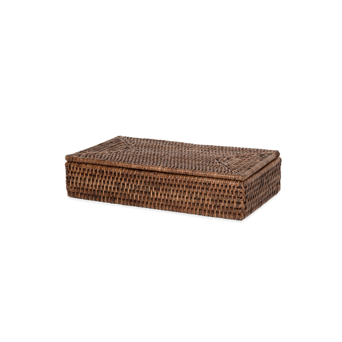 Decor Walther Basket 0941592 Basket BMD multi box met deksel donker rotan