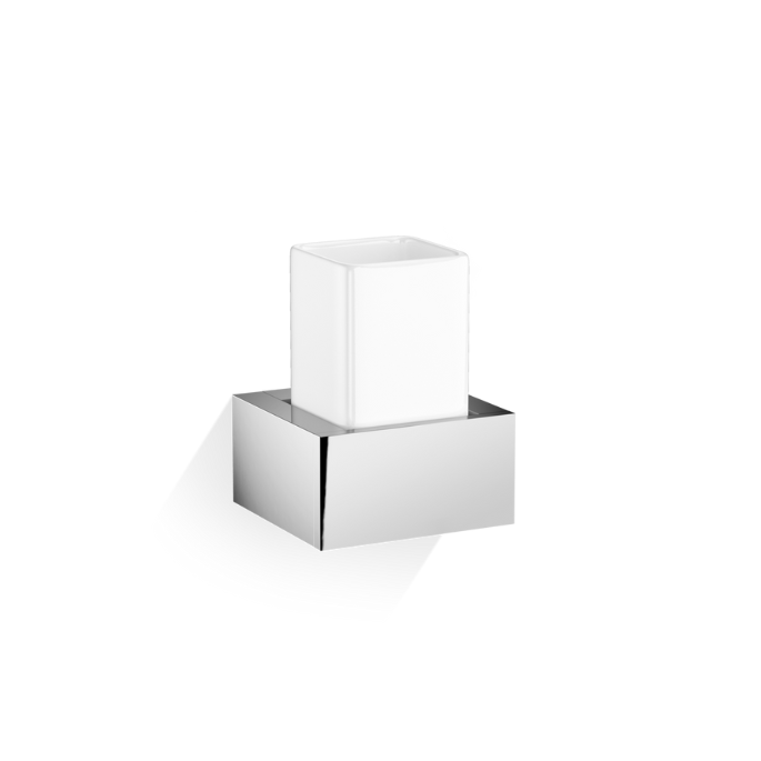 Decor Walther Brick 0591905 BK WMG glashouder zwart porselein/ chroom