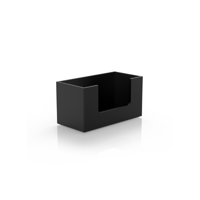 Decor Walther Brownie 0936960 Brownie PTB houder voor gastendoekjes kunstleder mat zwart
