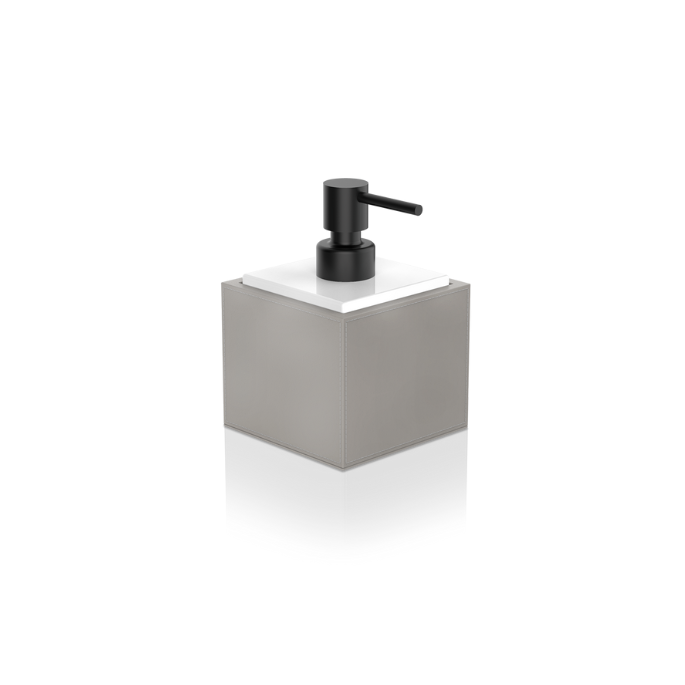 Decor Walther Brownie 0937249 BROWNIE SSP zeepdispenser staand kunstleder taupe