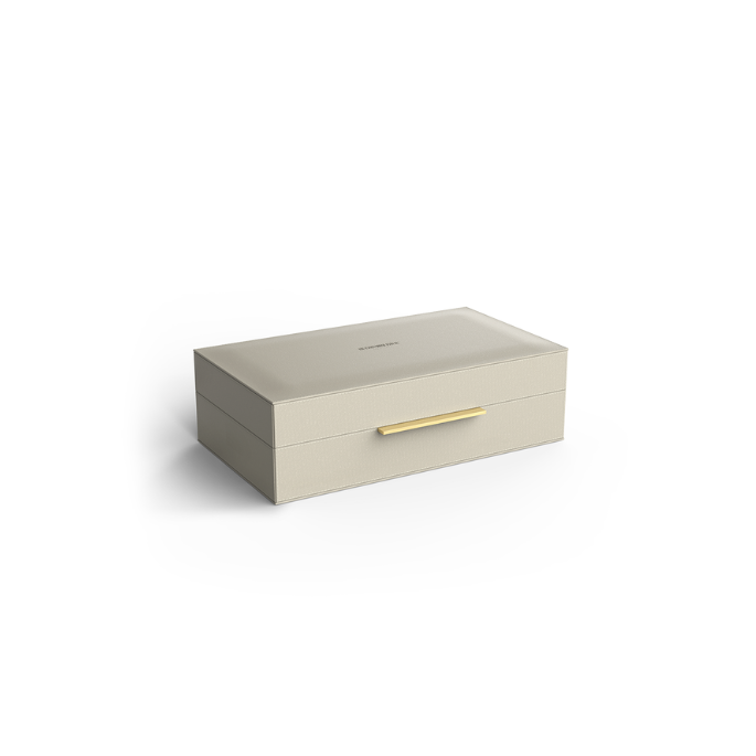 Decor Walther Brownie 0939847 BROWNIE BOX L multi box met deksel kunstleder zand