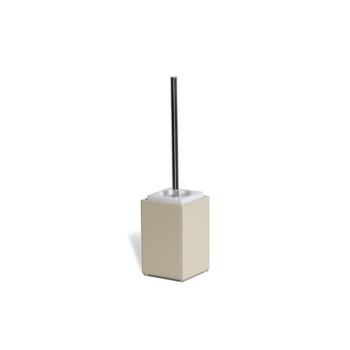 Decor Walther Brownie 0940547 BR SBG toiletborstelgarnituur chroom/zand kunstleer