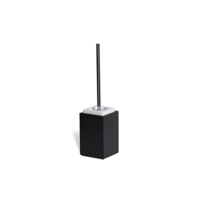 Decor Walther Brownie 0940560 BR SBG Toilettenbürstenhalter chrom/schwarz Kunstleder