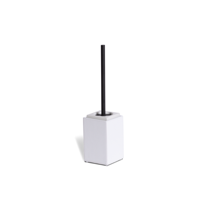 Decor Walther Brownie 0940650 BR SBG Toilettenbürstenhalter matt schwarz/weiß Kunstleder