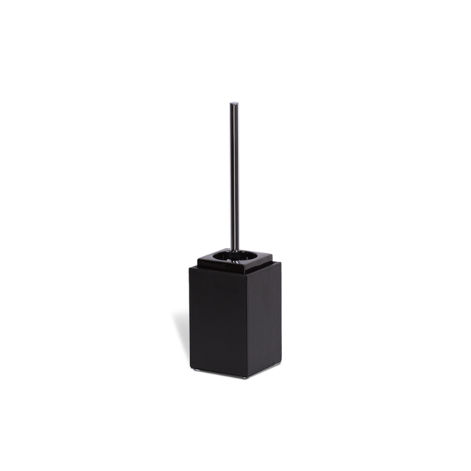 Decor Walther Brownie 0940760 BR SBG Toilettenbürstenhalter chrom/schwarz Kunstleder