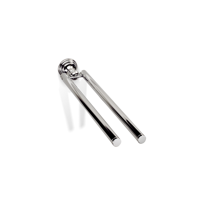 Decor Walther Classic 0511130 CL HTH2 2-Deckel Handtuchhalter Nickel poliert