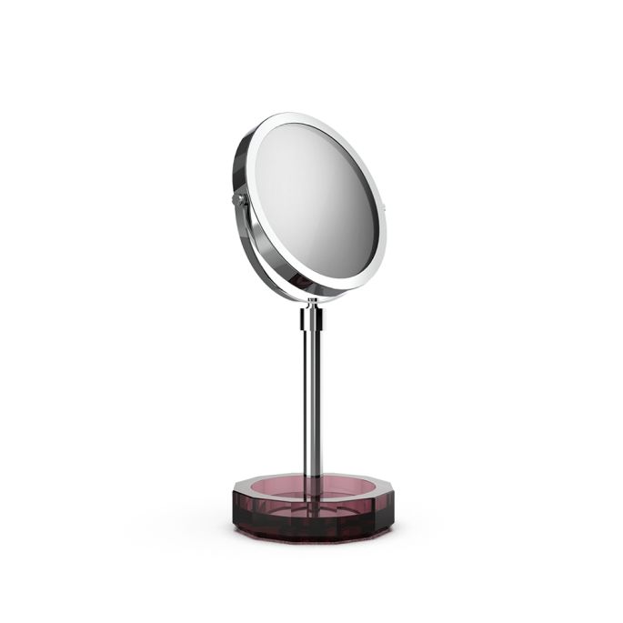 Decor Walther Kristall 0941797 KR KSA Kosmetikspiegel 1x und 5x Reichsburger Kristall/Chrom