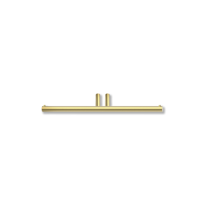 Decor Walther Mikado 0520311 MK TPH2 double toilet roll holder matte brass