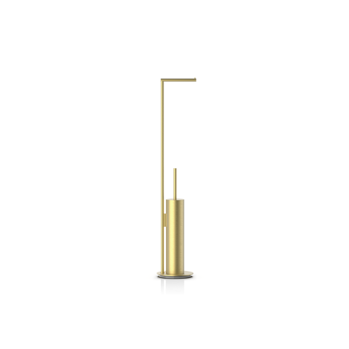 Decor Walther Mikado 0522311 MK SBK toilet stand (toilet brush holder + toilet roll holder) matte brass