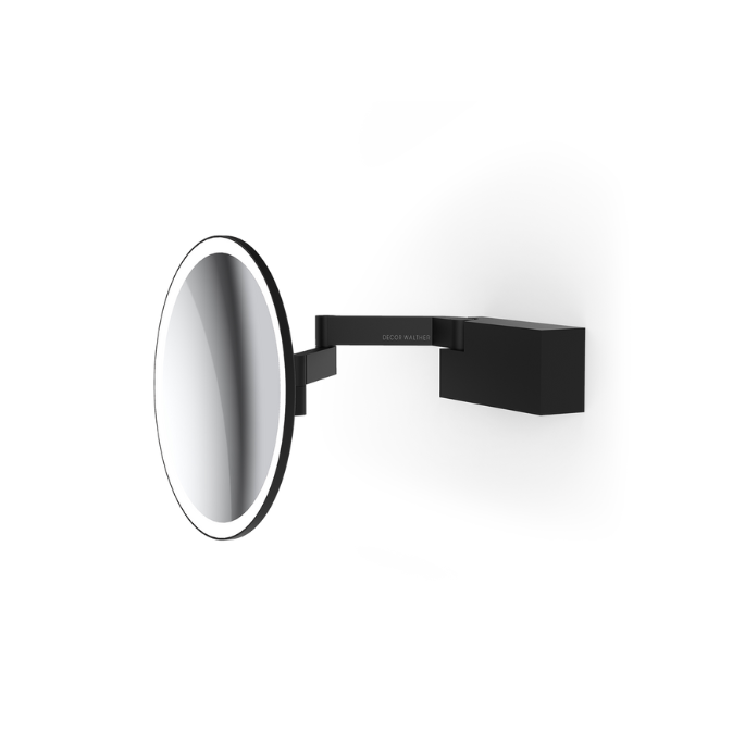 Decor Walther Vision R 0123160 LED magnifying mirror 5x matt black