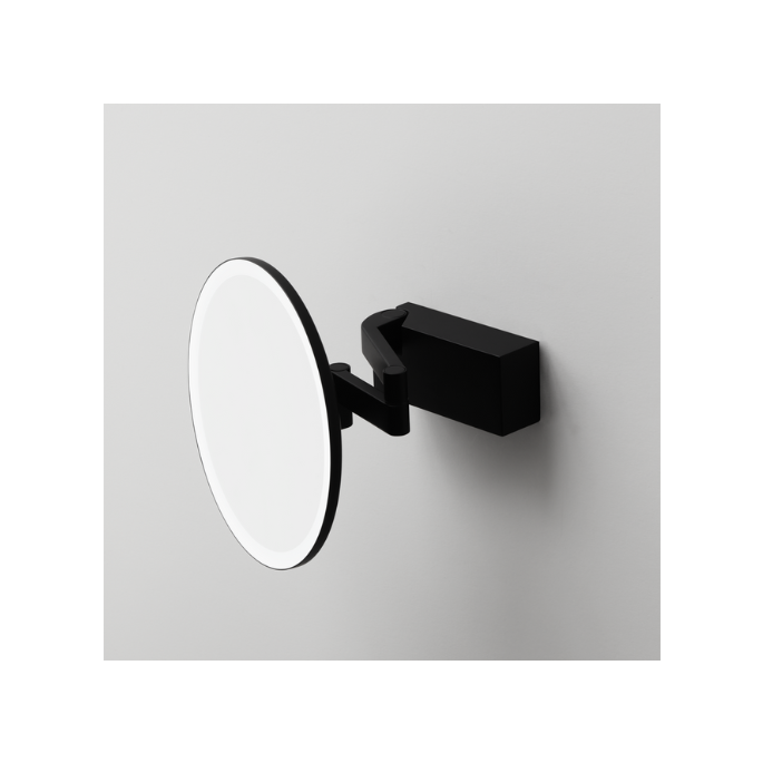 Decor Walther Vision R 0123160 LED magnifying mirror 5x matt black