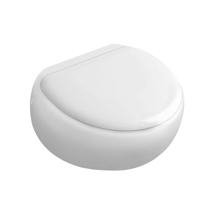 Villeroy and Boch Pure Stone 98M1S1R1 toilet seat with lid white