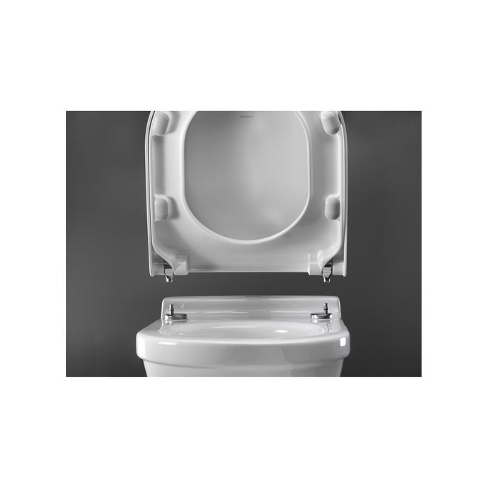 Pressalit 3 684000-D38999 toilet seat with lid white