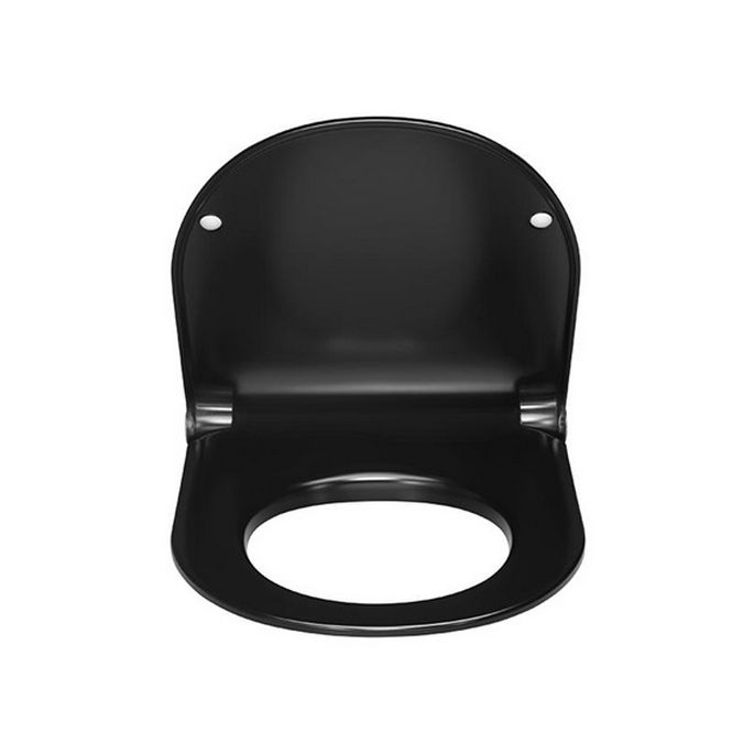 Pressalit Sway D 934001-BL6999 WC-Sitz mit Deckel schwarz