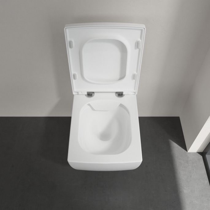 Villeroy en Boch Memento 2.0 8M24S1RW WC-Sitze mit Deckel Steinweiß
