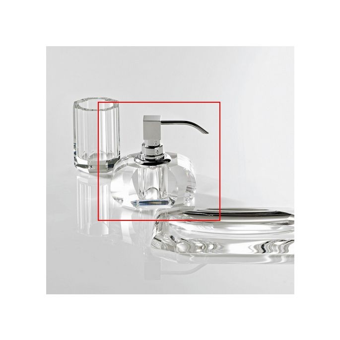 Decor Walther Crystal 0924256 KR SSP zeepdispenser (chroom pompje) Clear Crystal