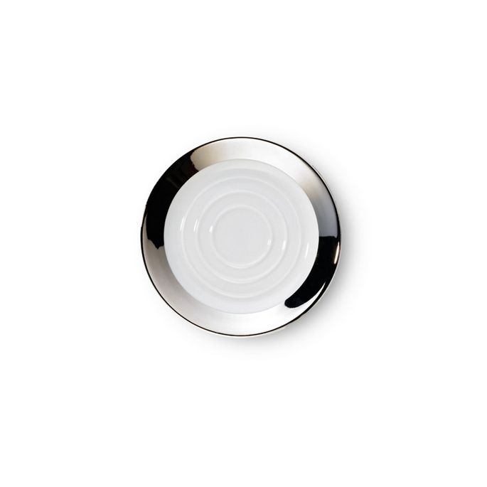 Decor Walther Porcelain 0846700 STS 50 zeepschaal porselein wit/ platinum