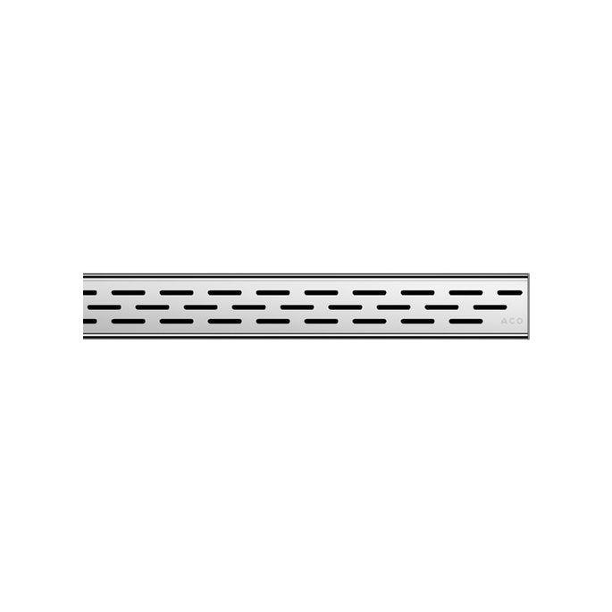 ACO ShowerDrain C 408590 Duschrinn Abdeckung Schloss 118,5cm Edelstahl