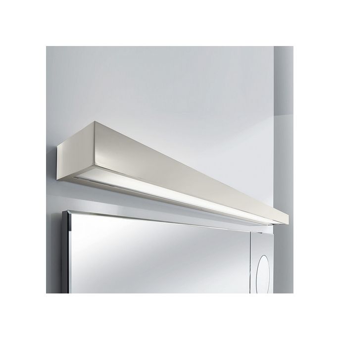 Decor Walther 0332734 BOX 150 N LED-Wandleuchte dimmbar 150x10cm Nickel gebürstet