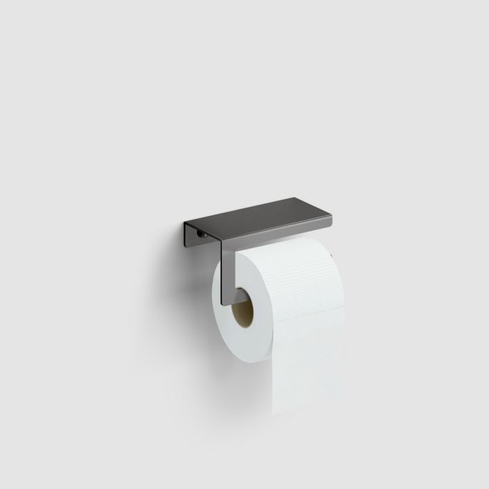 Clou Fold CL/09.04029.84 toiletrolhouder met cover gunmetal geborsteld PVD