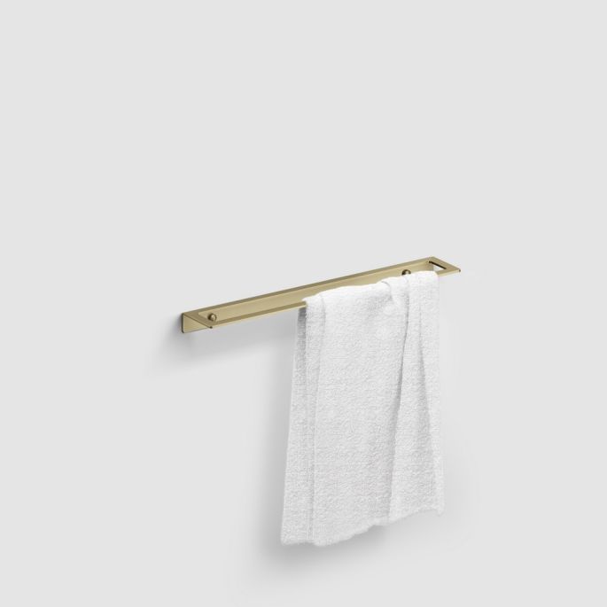 Clou Fold CL/09.04051.82 handdoekrek 45cm goud geborsteld PVD