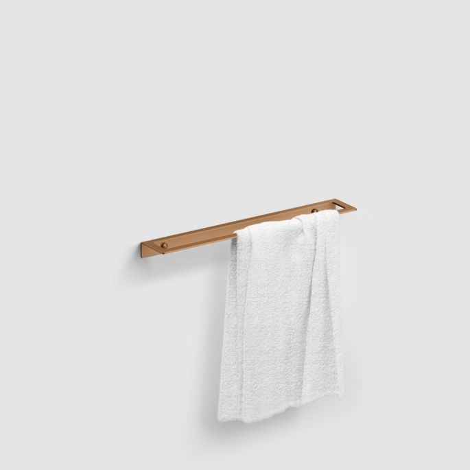 Clou Fold CL/09.04051.83 handdoekrek 45cm brons geborsteld PVD